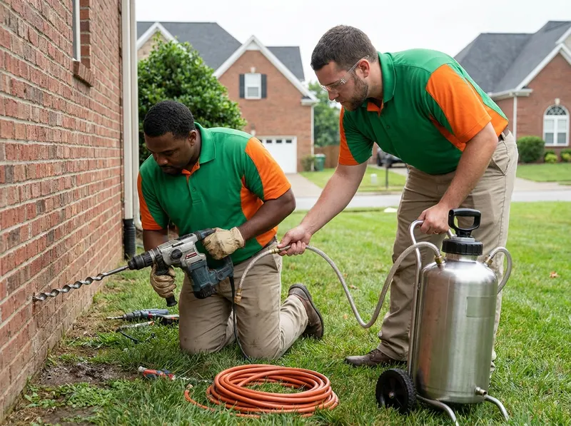 Subterranean Termite Treatment in Nashville, TN